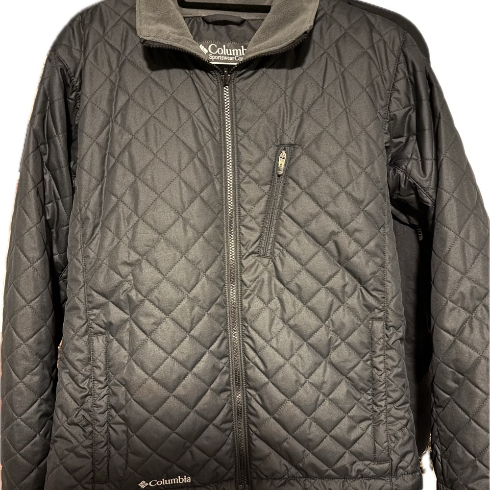 Columbia Womens Quilted Black Puffer Jacket